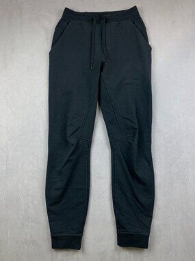 Lululemon Mens Sweatpants XS Black City Sweat Jogger 29" Tapered Stretch M5543S